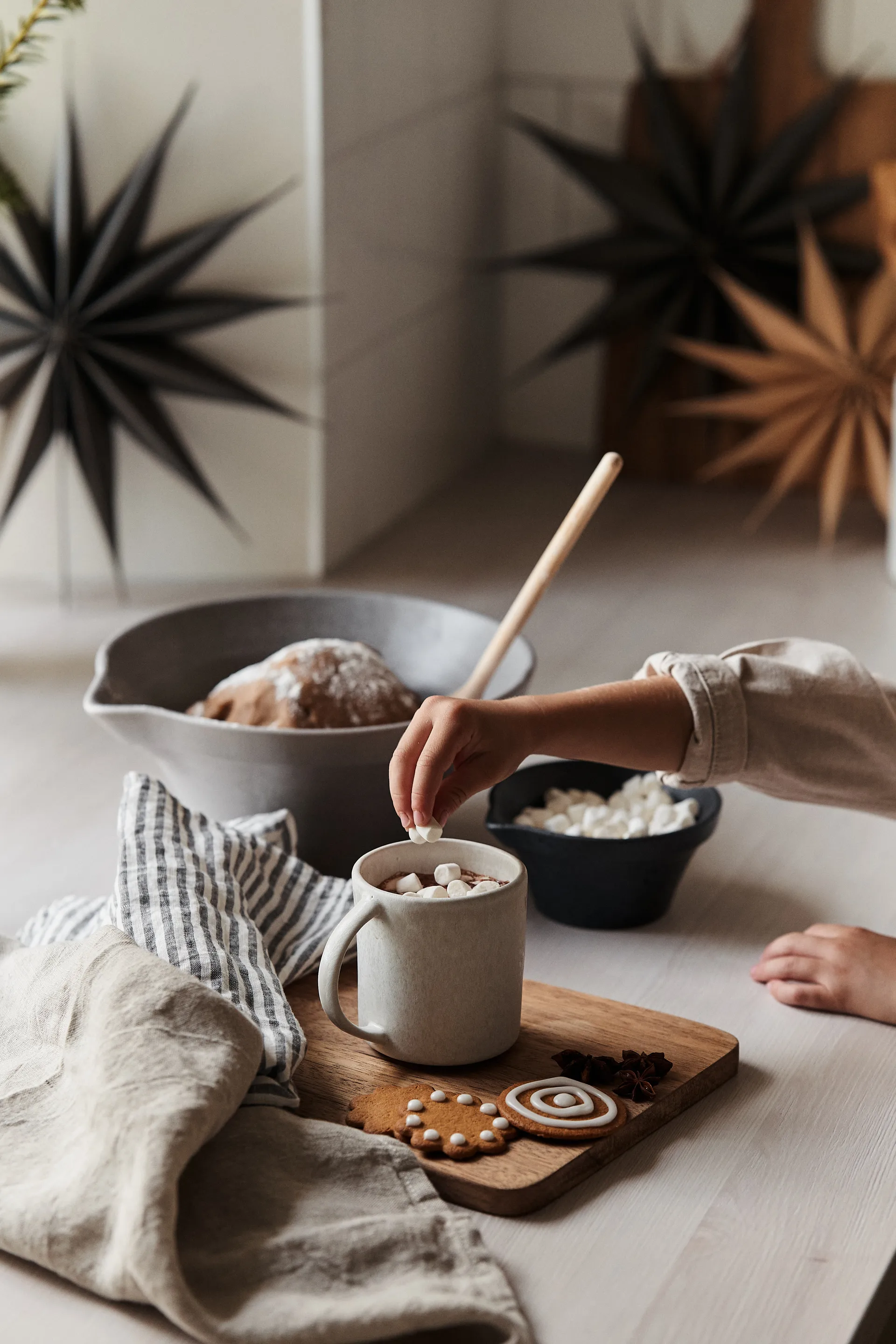 Venok star クリスマス オーナメント Ø30 cm, fungi Broste Copenhagen | ブロスト コペンハーゲン