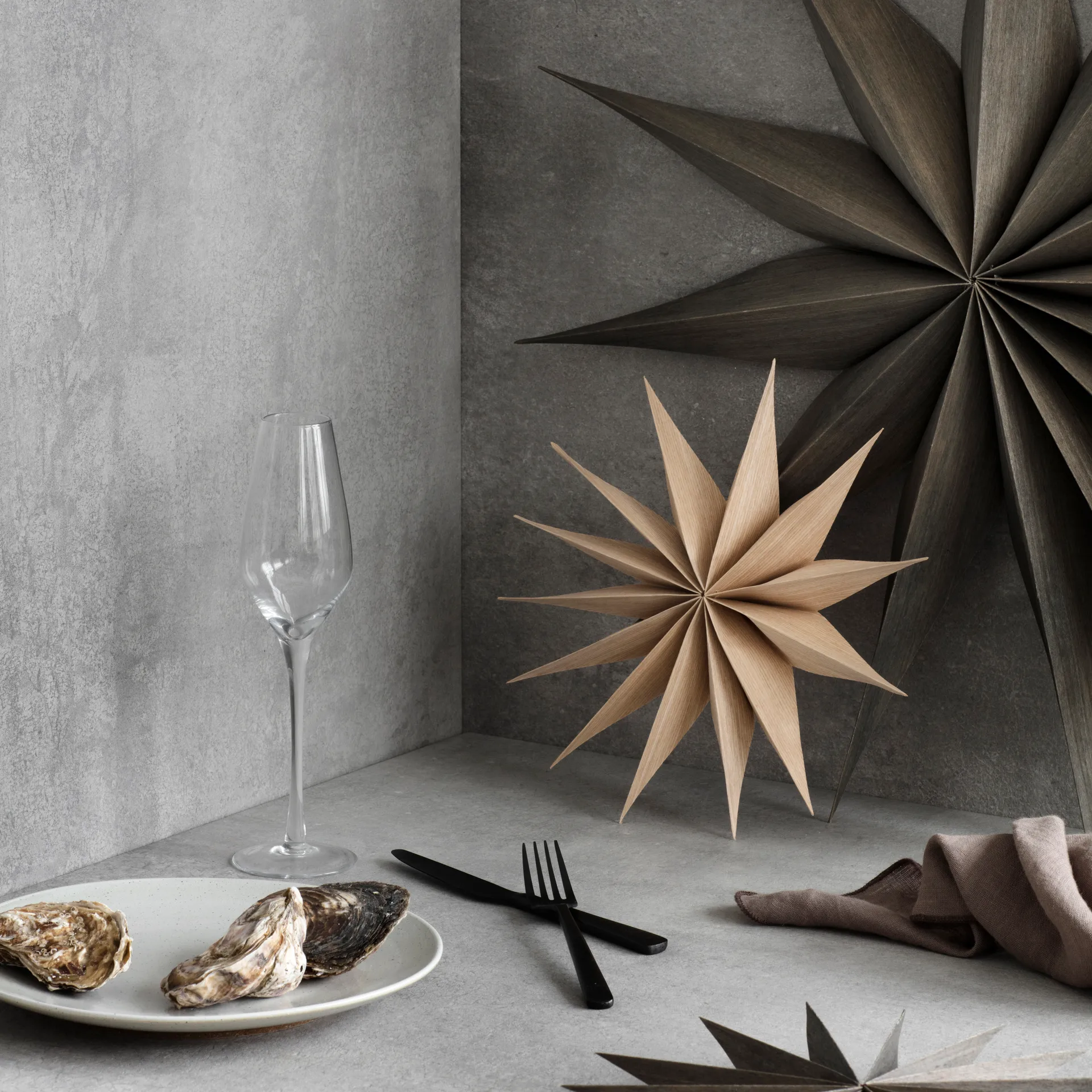 Venok star クリスマス オーナメント Ø30 cm, natural Broste Copenhagen | ブロスト コペンハーゲン