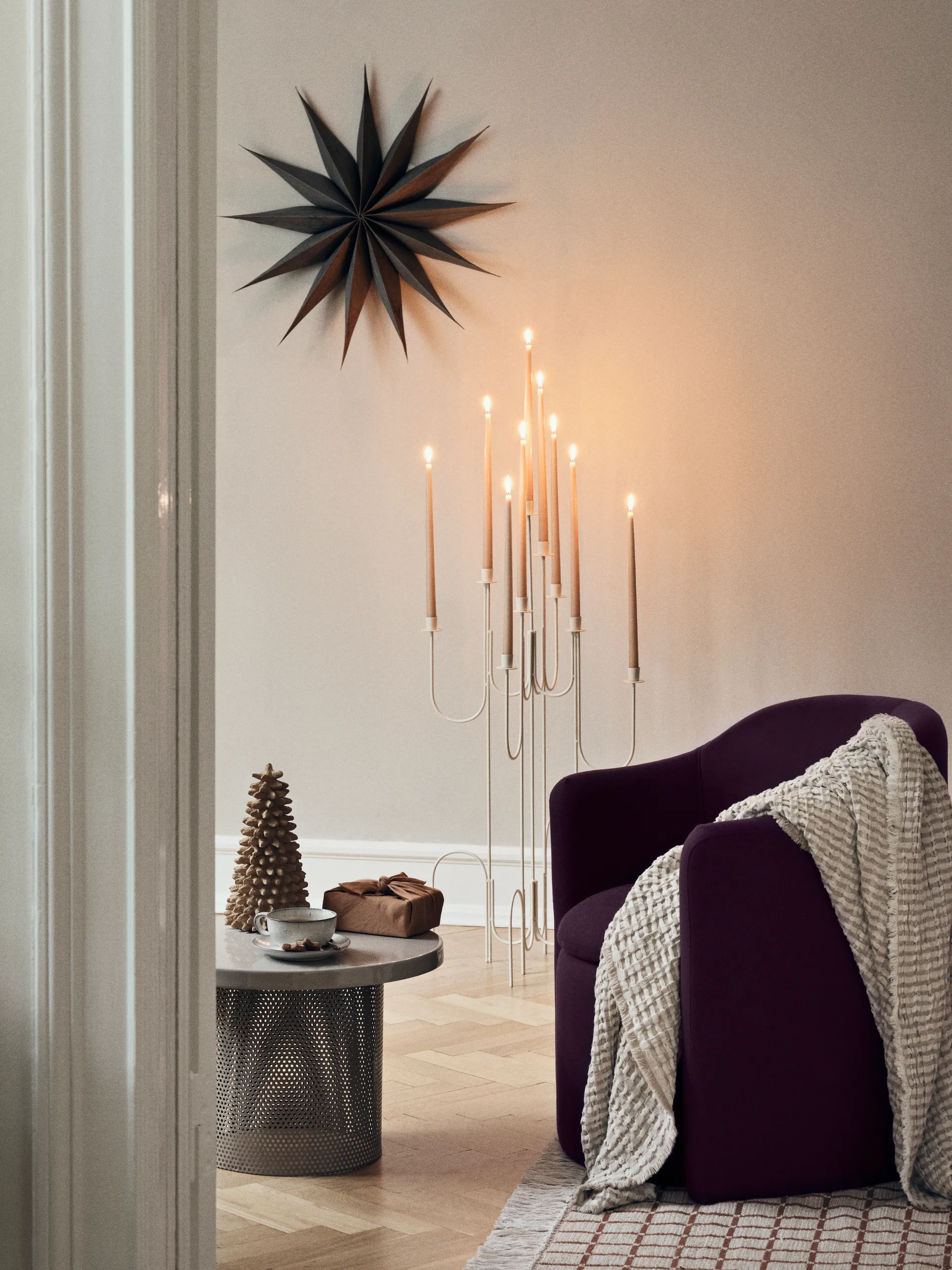 Venok クリスマススターt オーナメント Ø70 cm, fungi Broste Copenhagen | ブロスト コペンハーゲン