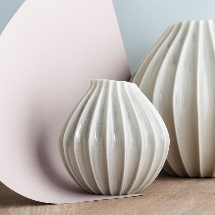 Wide 花瓶 アイボリー, 15 cm Broste Copenhagen | ブロスト コペンハーゲン