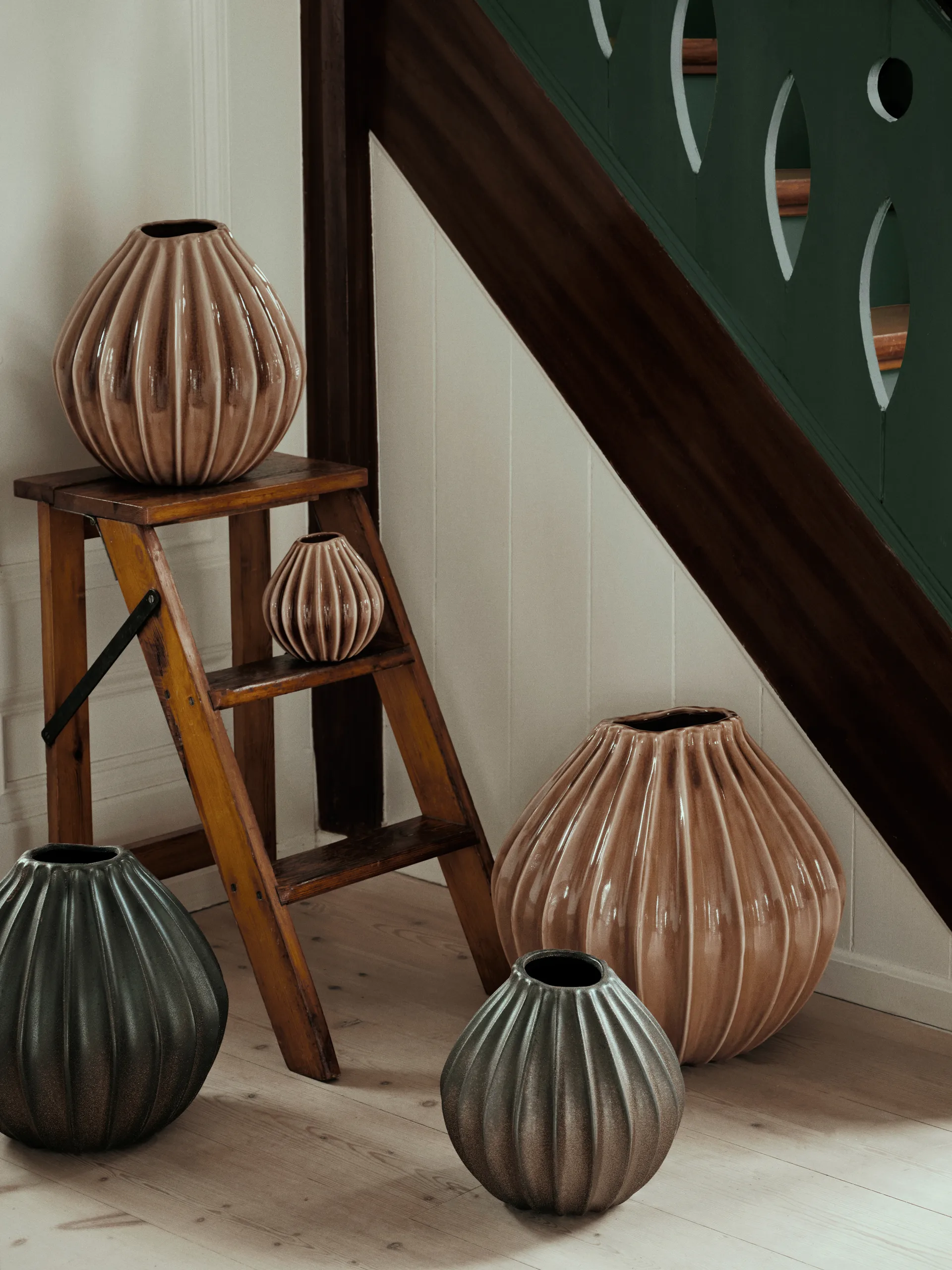 Wide 花瓶 XL 40 cm, Fawn Broste Copenhagen | ブロスト コペンハーゲン