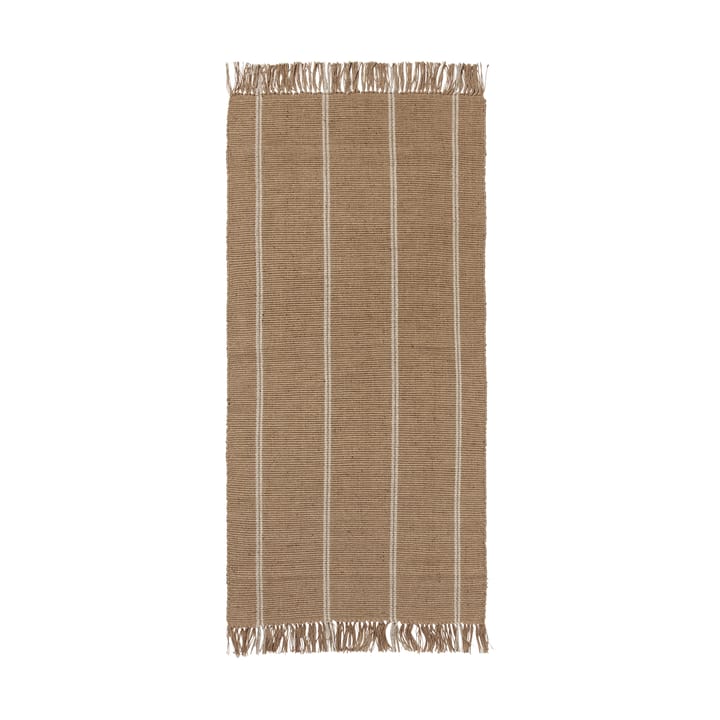 Yuki ランナーラグ - White-natural, 70x140 cm - Broste Copenhagen | ブロスト コペンハーゲン