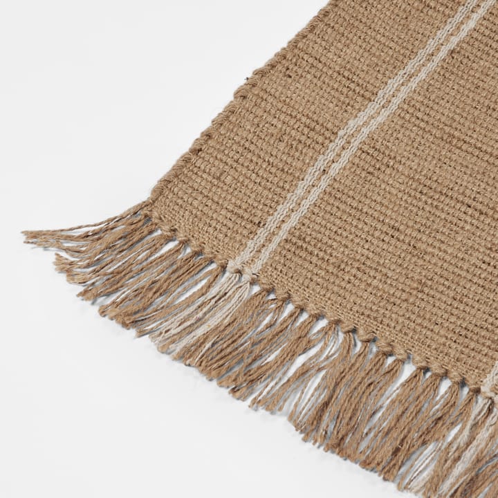 Yuki ランナーラグ, White-natural, 70x140 cm Broste Copenhagen | ブロスト コペンハーゲン