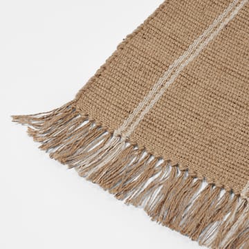 Yuki ランナーラグ - White-natural, 70x200 cm - Broste Copenhagen | ブロスト コペンハーゲン