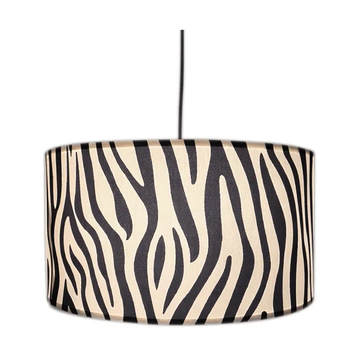 Zany Zebra ペンダントランプ - Black-white, Ø50 cm - By Rydéns | バイリーデンス