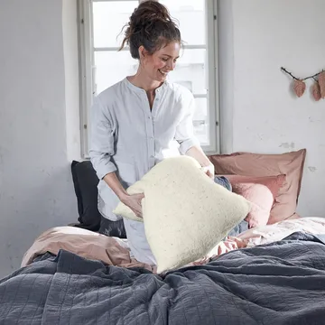 Ingeborg ピローケース 50x50 cm - Haze - byNORD