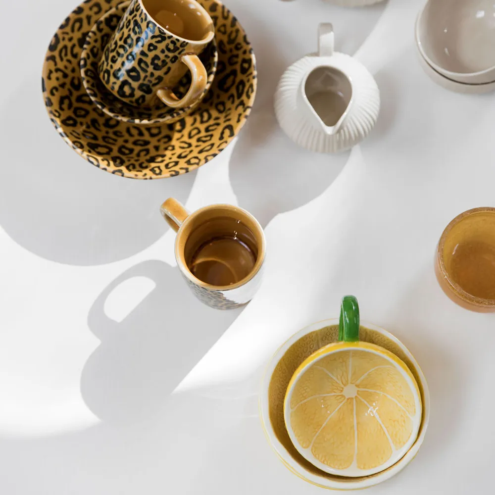 レモンカップ & ソーサー 25 cl, Yellow Byon | バイオン