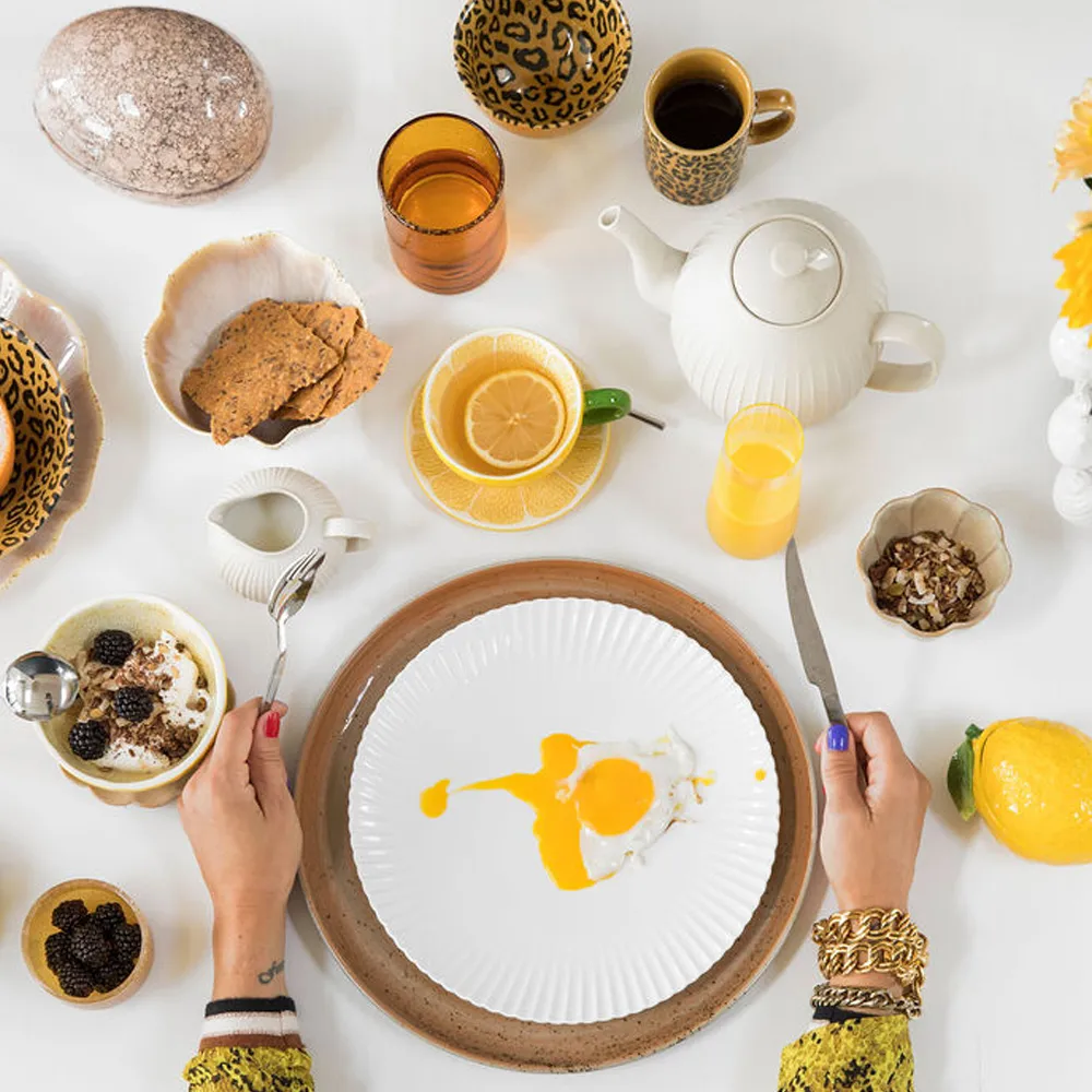 レモンカップ & ソーサー 25 cl, Yellow Byon | バイオン