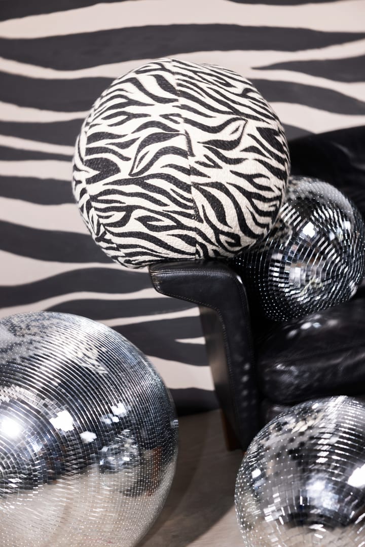 Anima クッション Ø35 cm, Zebra-black Byon | バイオン