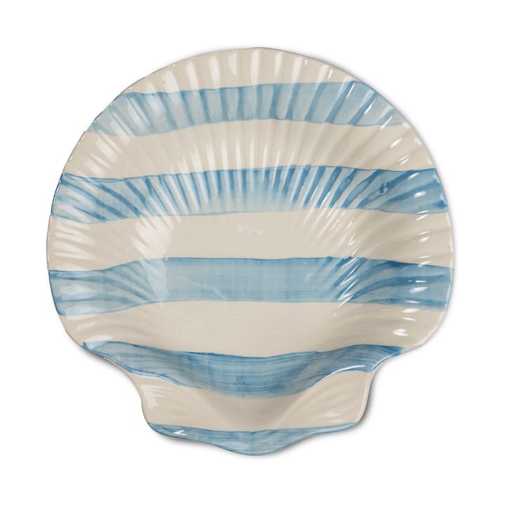 Armona ストライププレート 23.5x23.5 cm - Light blue-white - Byon | バイオン