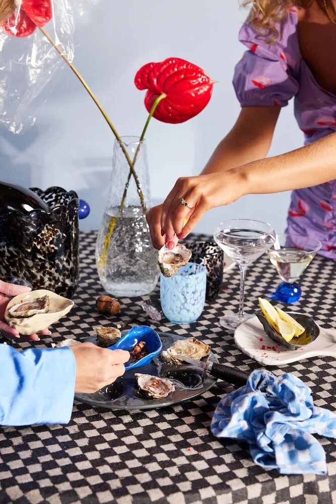 オイスター サービングボウル, Blue Byon | バイオン