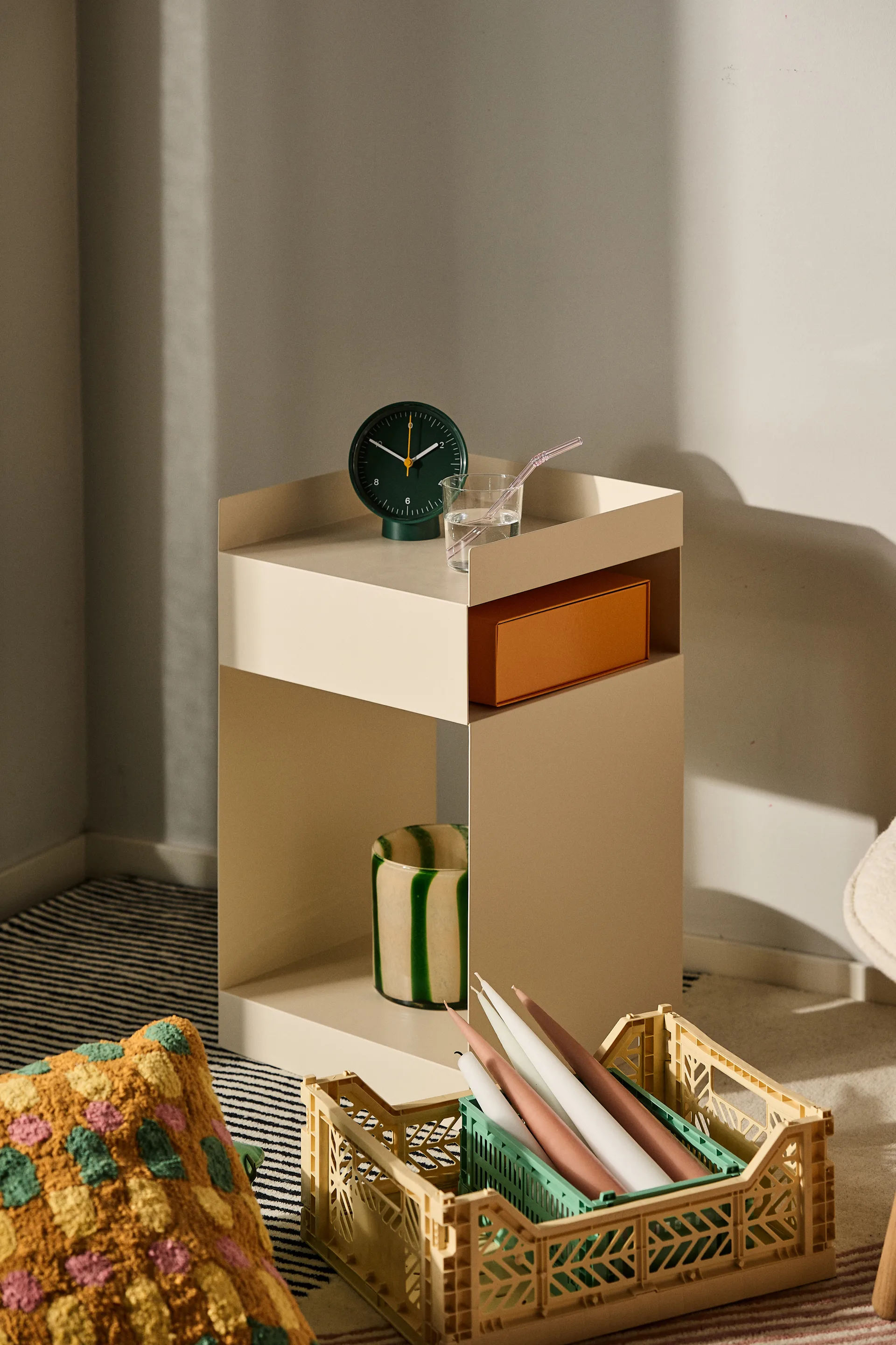 Calore ランタン-花瓶 M Ø15 cm, Green-beige Byon | バイオン