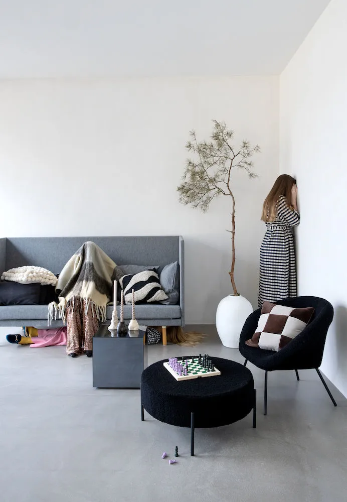 Check スロー, Mixed beige Byon | バイオン