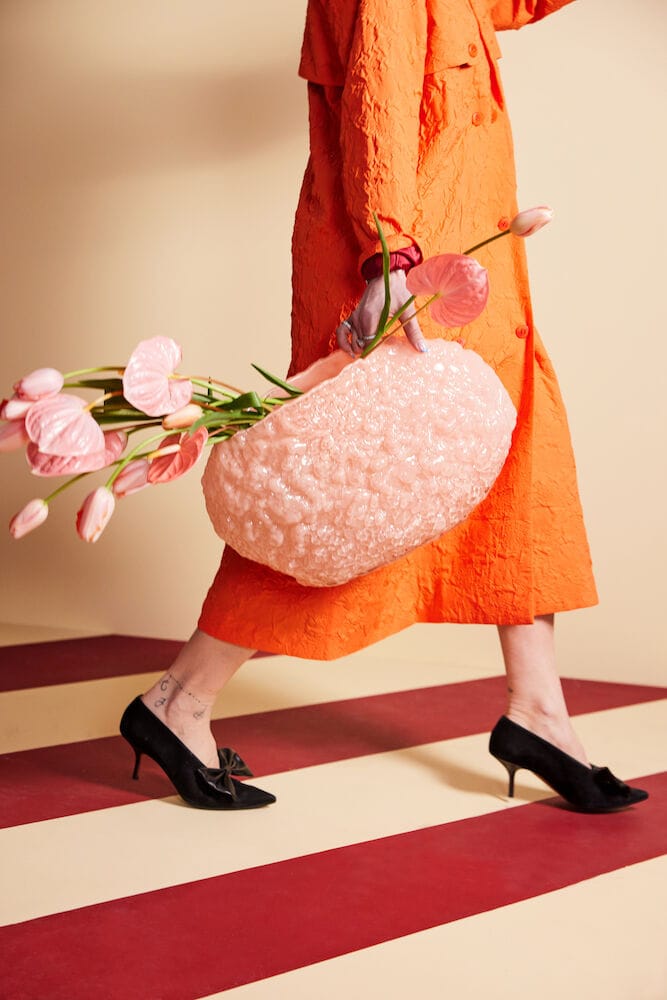 Corallo 花瓶 L 15x45 cm, Pink Byon | バイオン