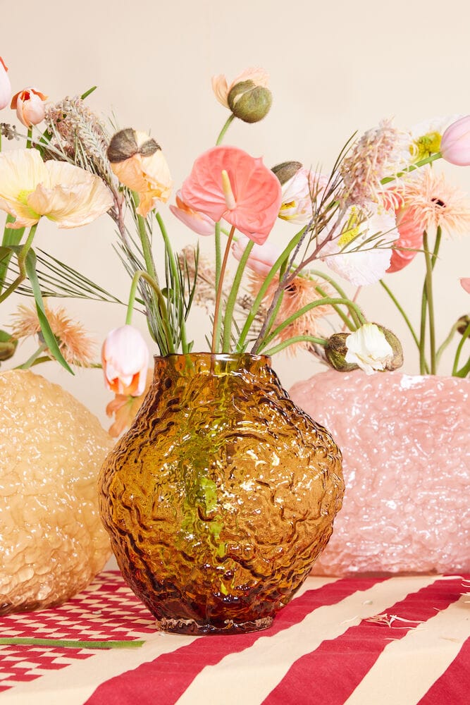 Corallo 花瓶 M 26x28x27 cm, Light amber Byon | バイオン