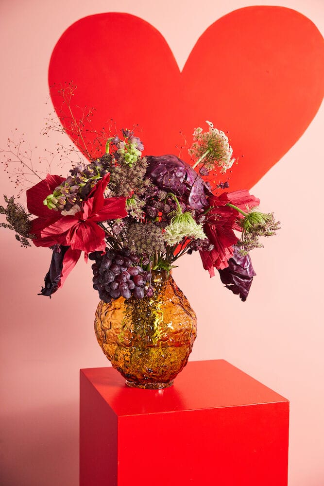 Corallo 花瓶 M 26x28x27 cm, Light amber Byon | バイオン