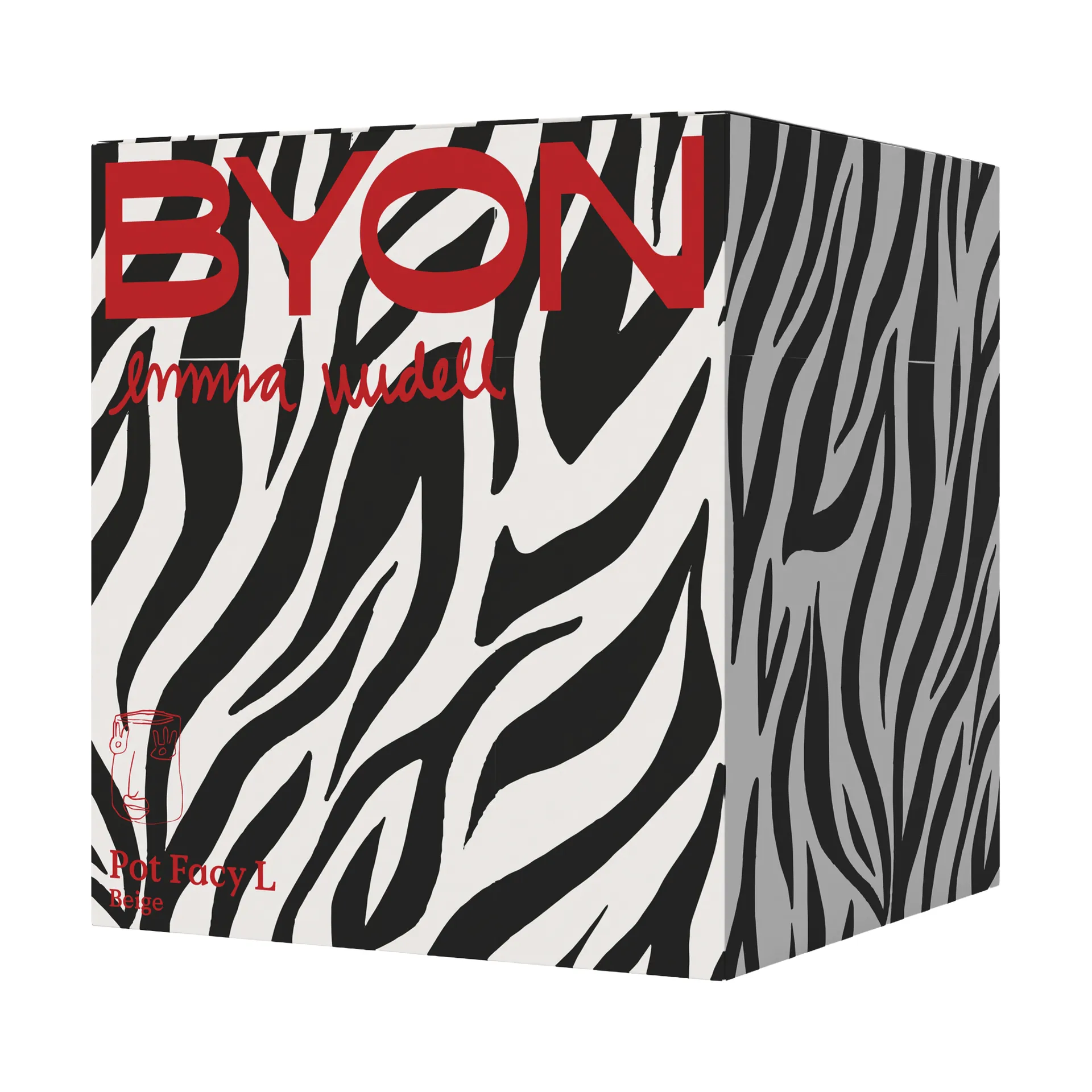 Facy 鉢 L 24x19x22 cm, Beige Byon | バイオン