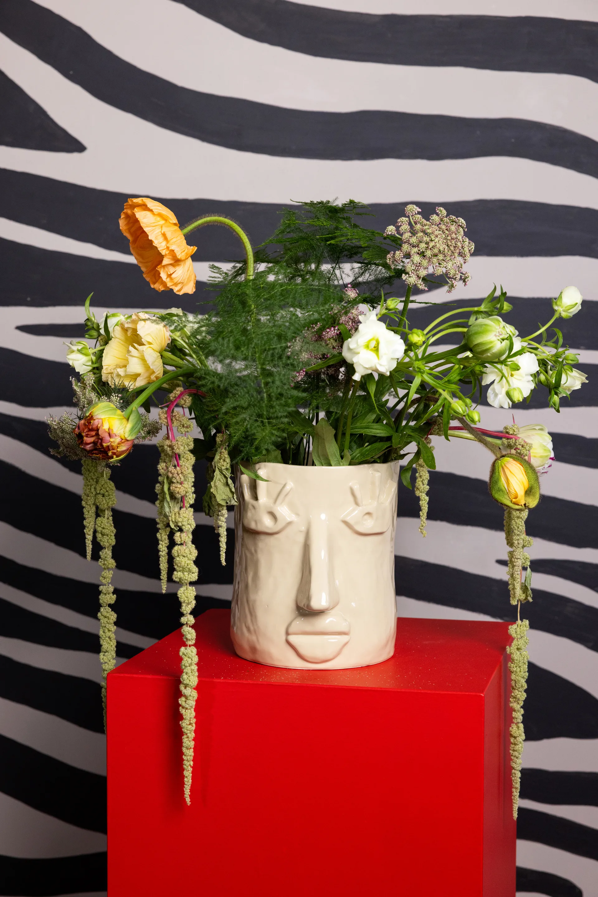 Facy 鉢 S 15.5x12x15 cm, Beige Byon | バイオン