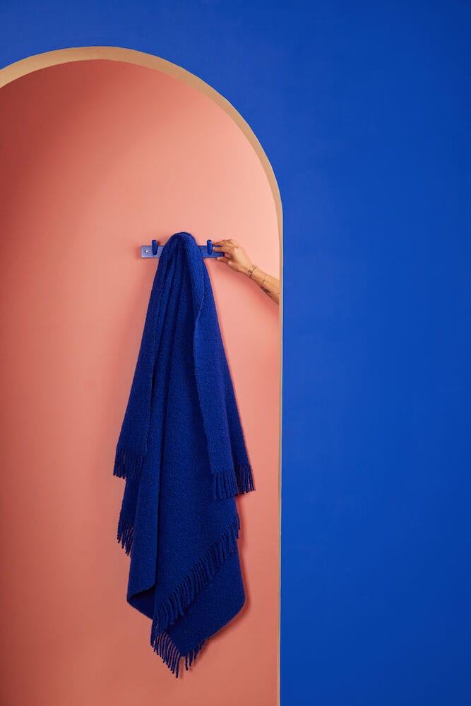 Franca ブランケット 130x170 cm, Blue Byon | バイオン