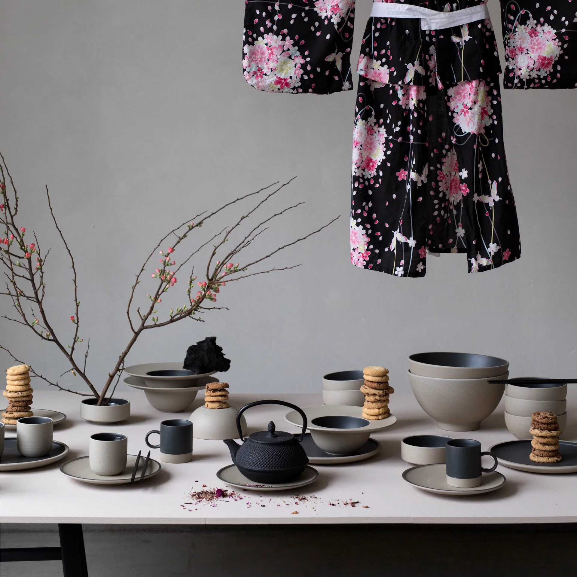 Fumiko ボウル Ø 14 cm, Beige-black Byon | バイオン