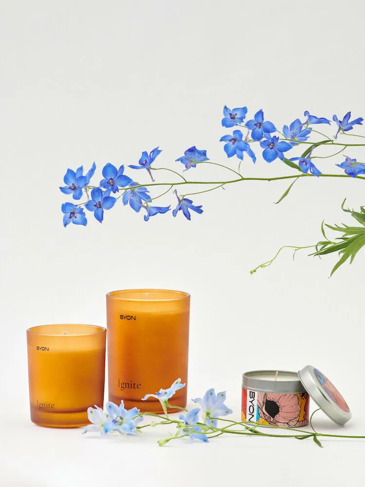 Ignite アロマキャンドル, 12 hours Byon | バイオン