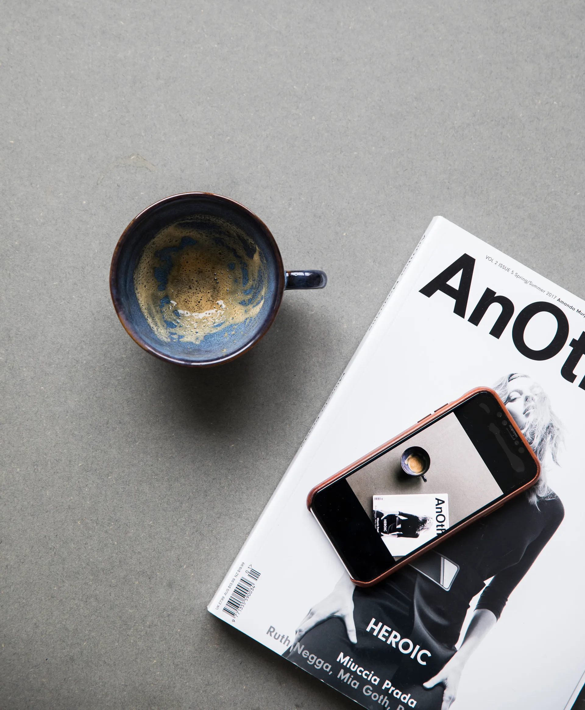 Jade カップ ソーサー付き, blue Byon | バイオン