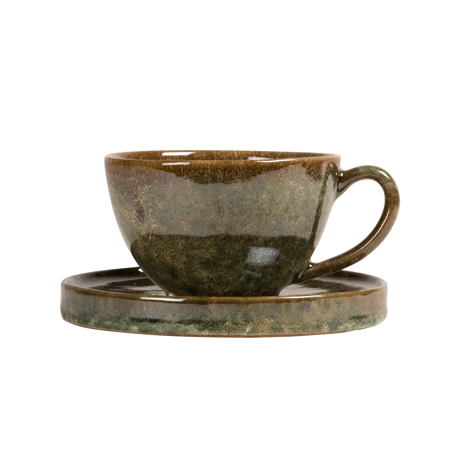 Jade カップ ソーサー付き, Green Byon | バイオン
