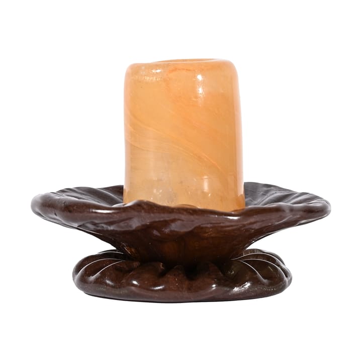 Lara キャンドルホルダー XS 9 cm - Orange-brown - Byon | バイオン