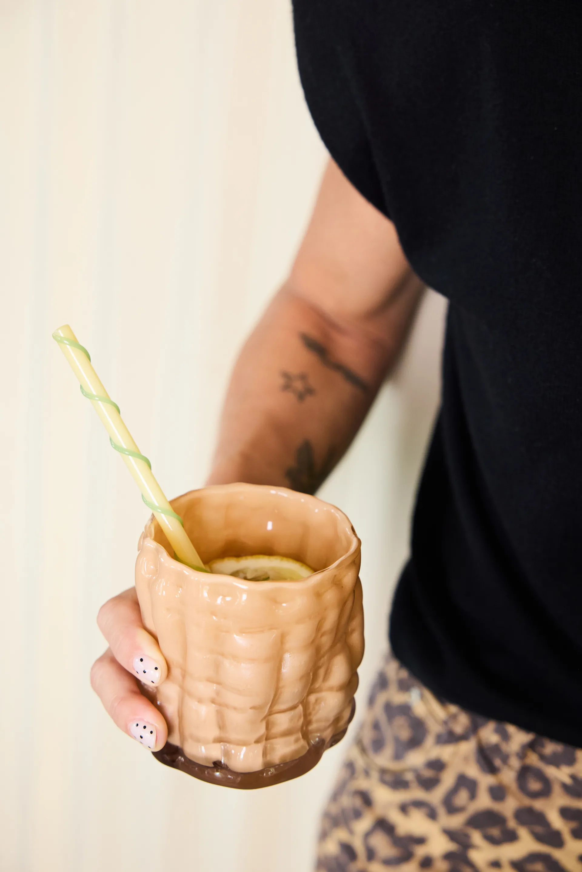 Laranne キャンドルホルダー Ø10 cm, Peach Byon | バイオン