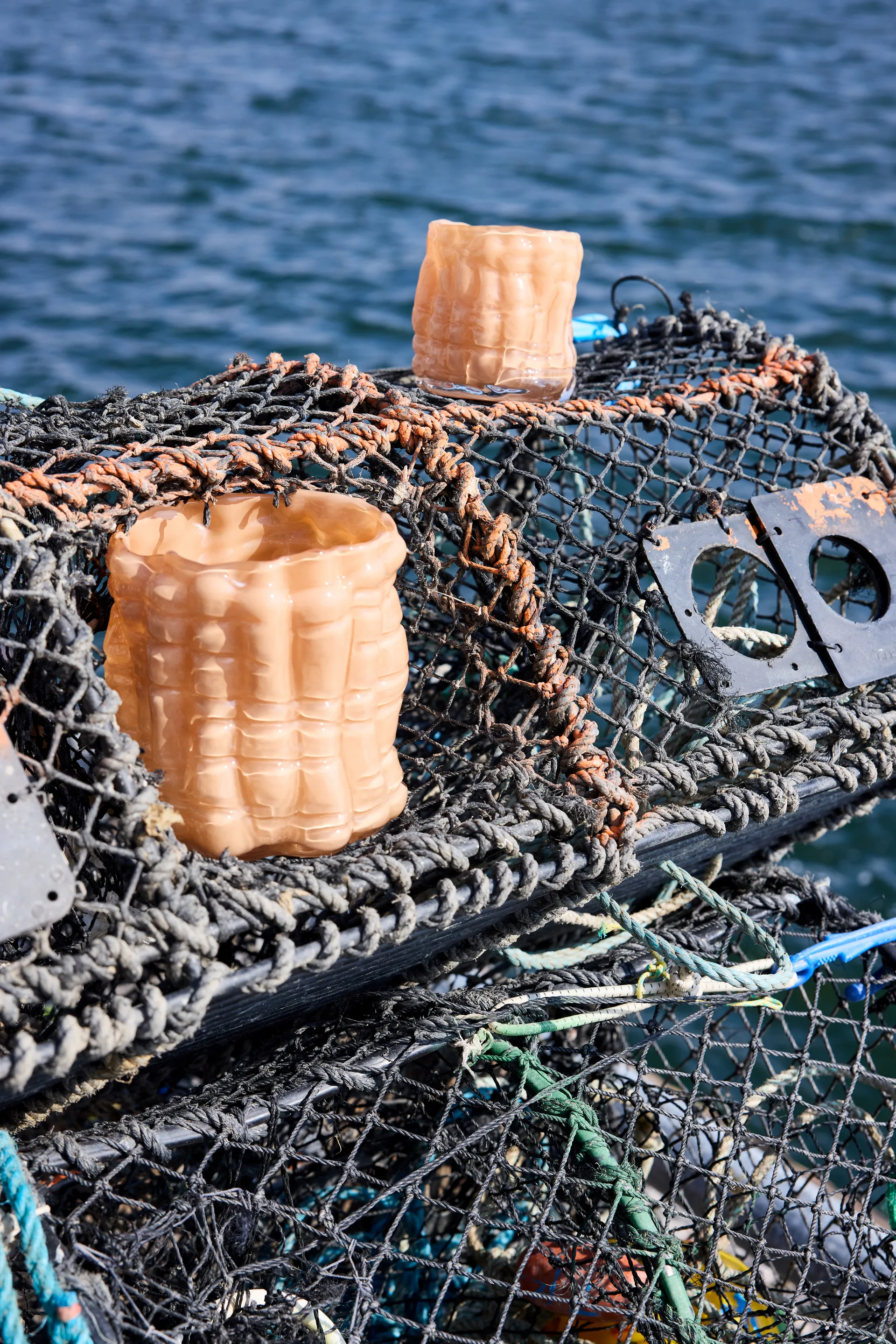 Laranne キャンドルホルダー Ø15 cm, Peach Byon | バイオン