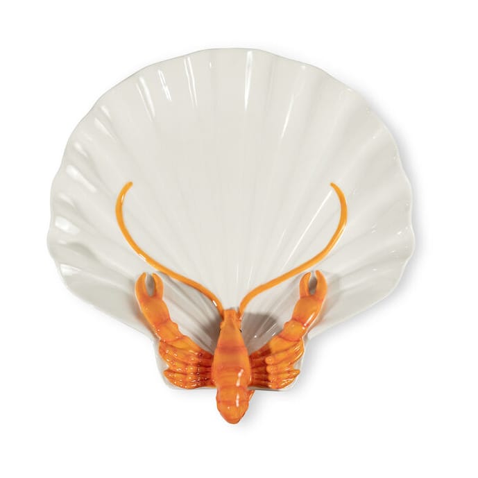 Lobsti サービング皿 - White-orange - Byon | バイオン