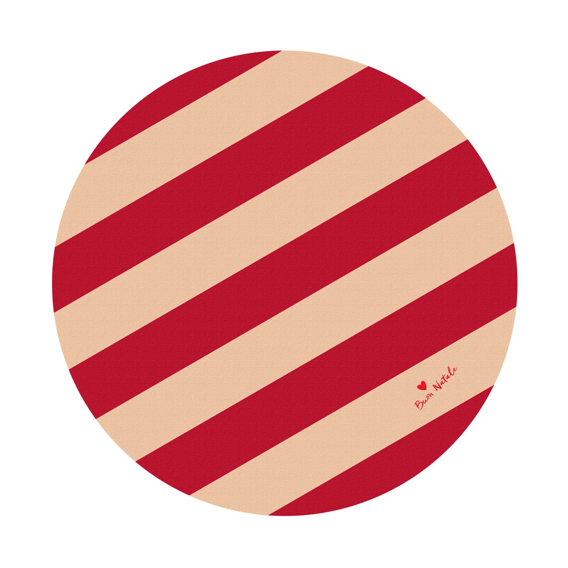 Love クリスマスツリーマット Ø100 cm, Red-sand Byon | バイオン