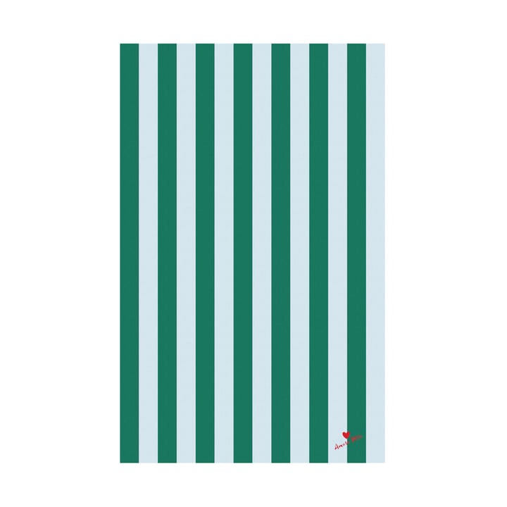Love テーブルクロス 150x280 cm - Green-light blue - Byon | バイオン