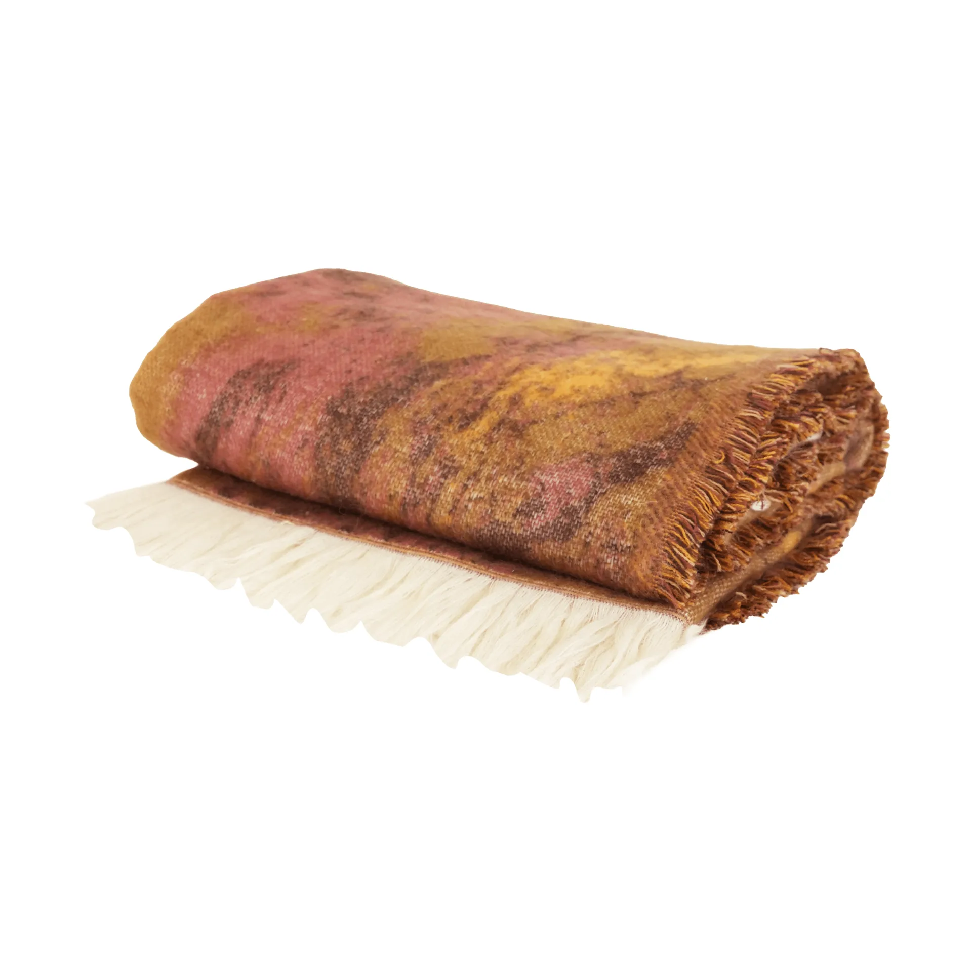 Mavi ブランケット, Brown-beige-wine red, 130x170 cm Byon | バイオン