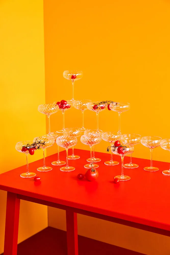 Opacity シャンパングラス 30 cl 4本, Clear Byon | バイオン