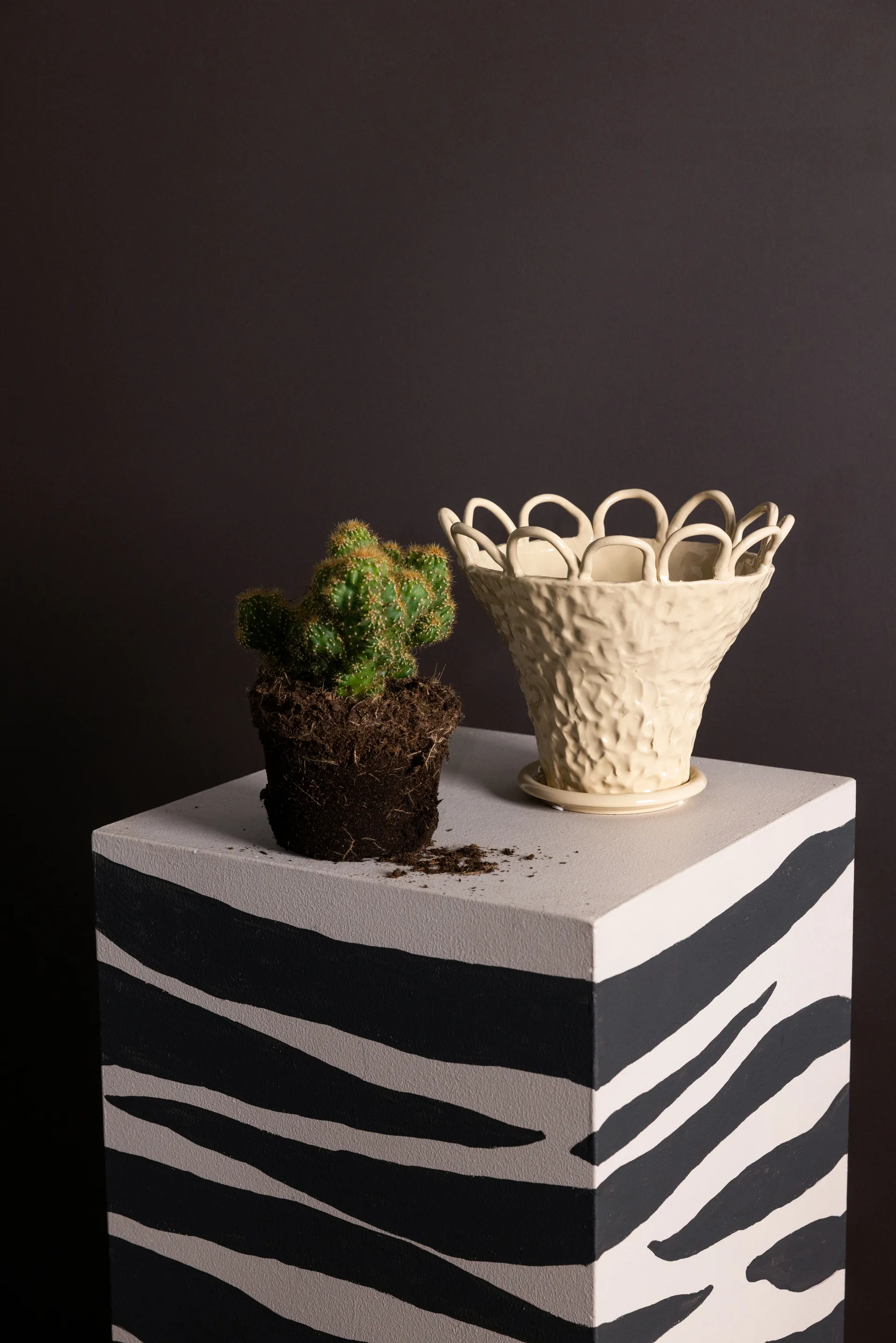 Patty 鉢 S Ø25 cm, Beige Byon | バイオン