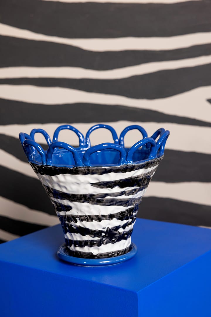 Patty 鉢 S Ø25 cm, Zebra-blue Byon | バイオン