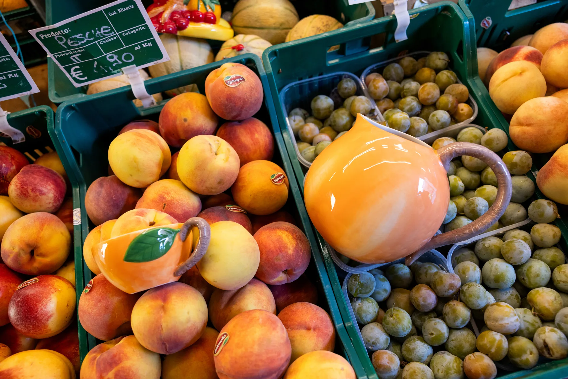 Peach ジャグ 1.8 L, Orange Byon | バイオン