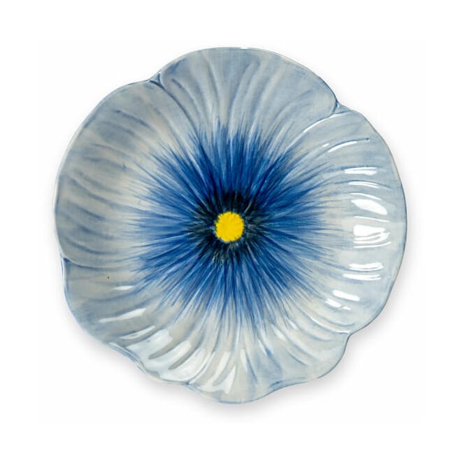 Poppy スモールプレート 20.5x21 cm - Blue - Byon | バイオン