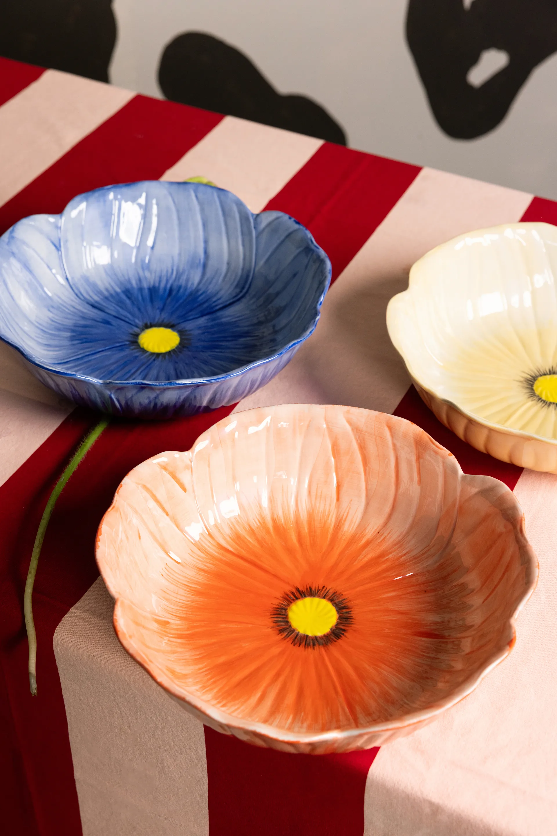 Poppy ボウル L Ø30 cm, Red Byon | バイオン