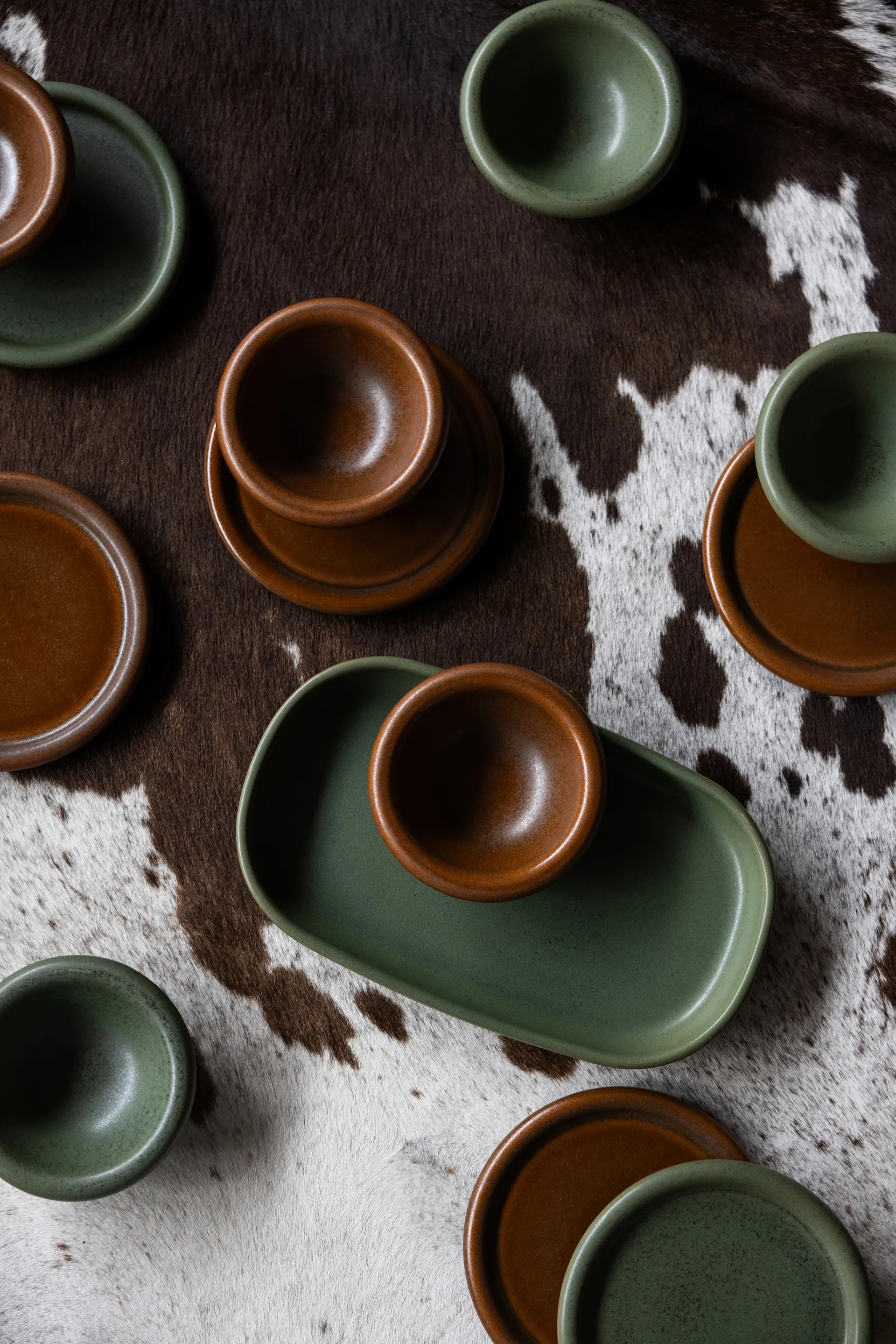 Porto サービングトレイ 18x30 cm, Green Byon | バイオン