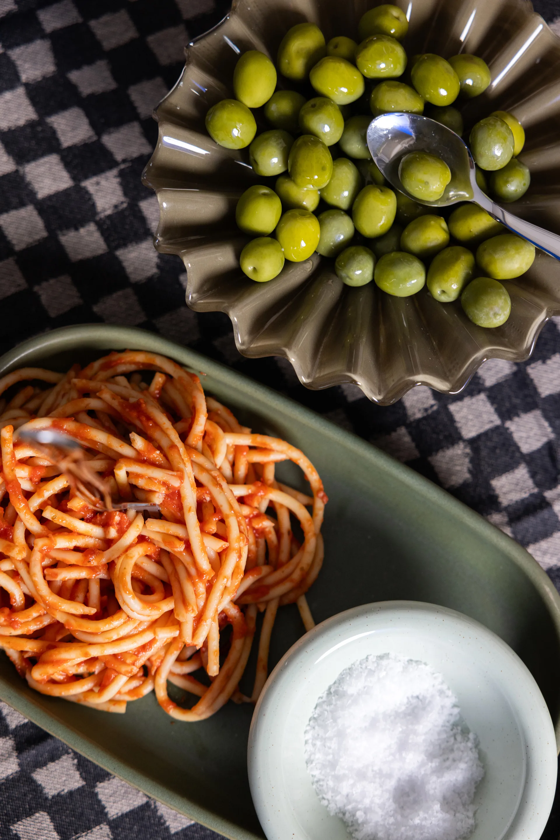 Porto サービングトレイ 18x30 cm, Green Byon | バイオン