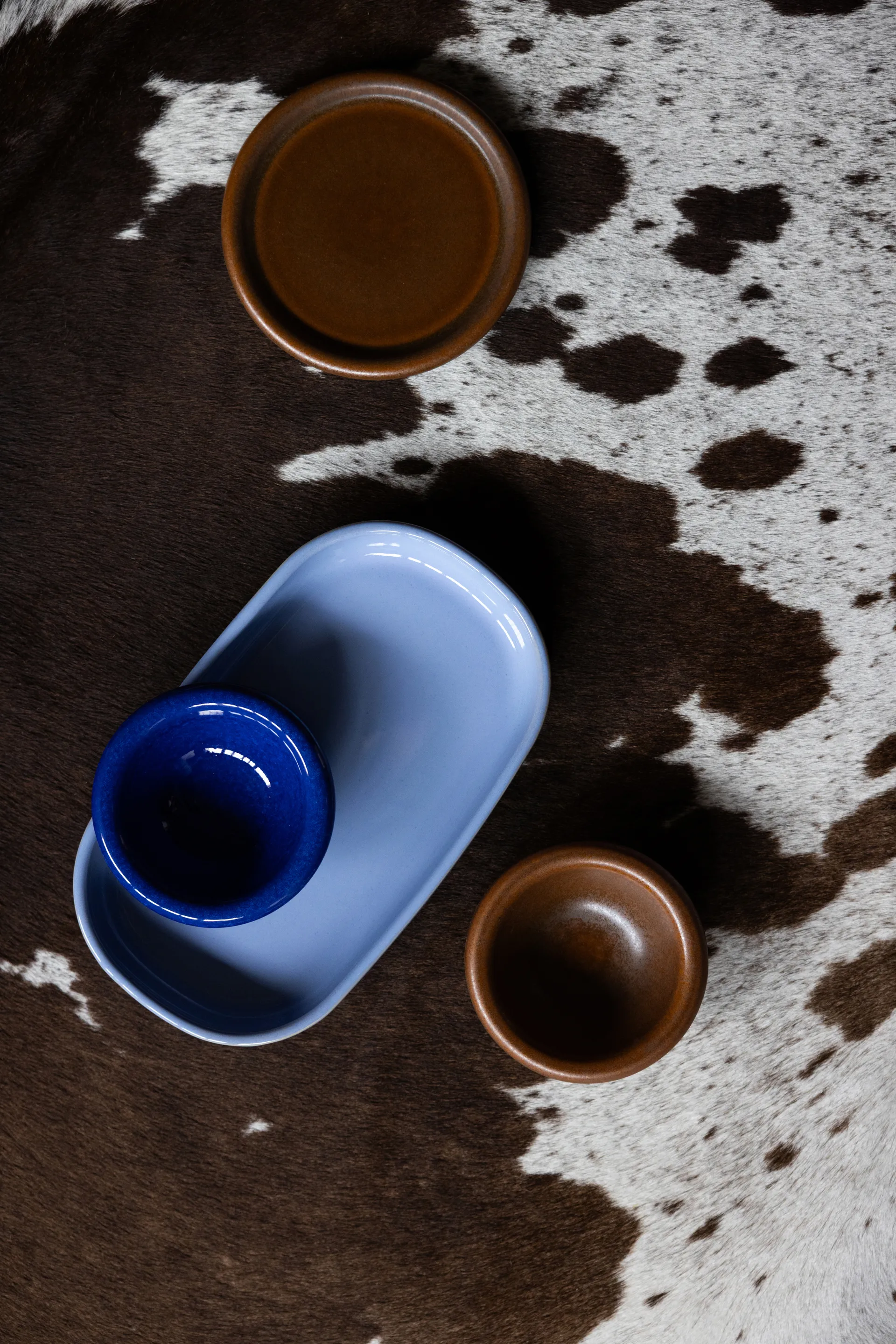 Porto サービングトレイ 18x30 cm, Light blue Byon | バイオン