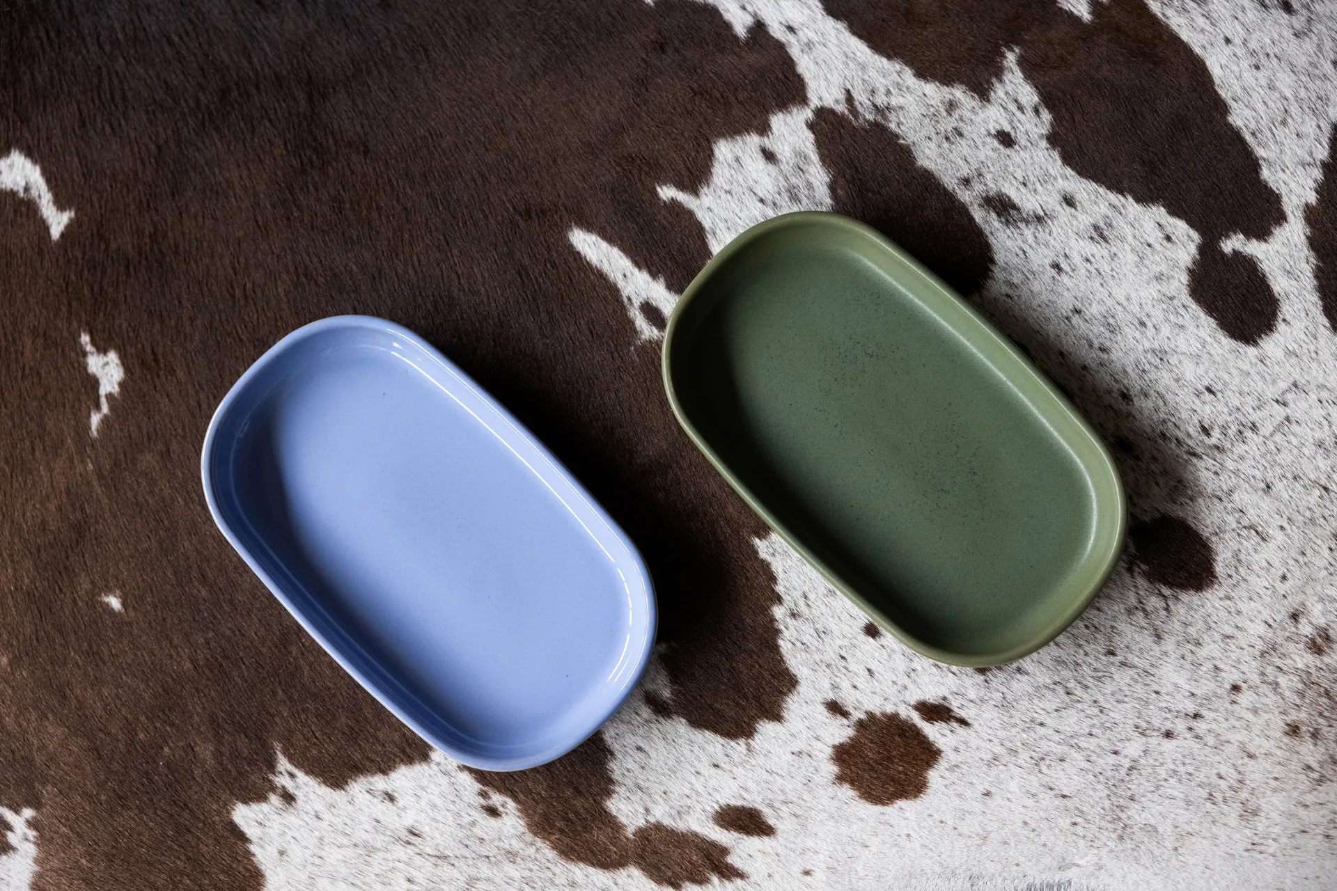 Porto サービングトレイ 18x30 cm, Light blue Byon | バイオン