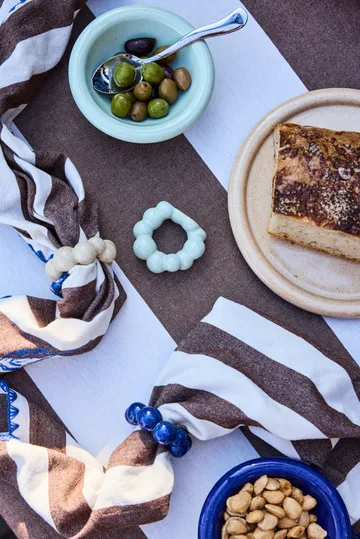 Porto ナプキンリング 4パック - Blue - Byon | バイオン