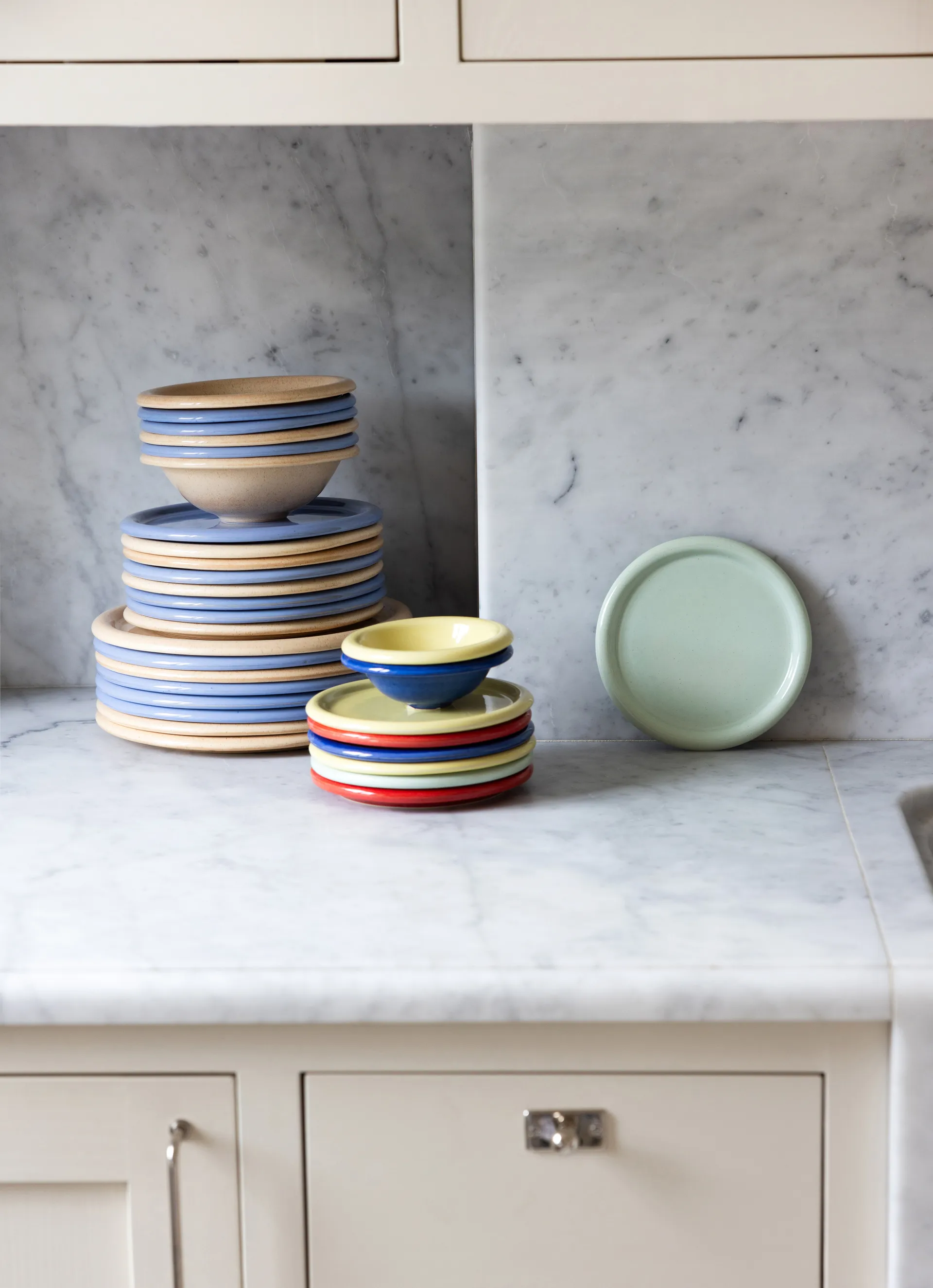 Porto ソーサー small Ø17 cm, Mint green Byon | バイオン