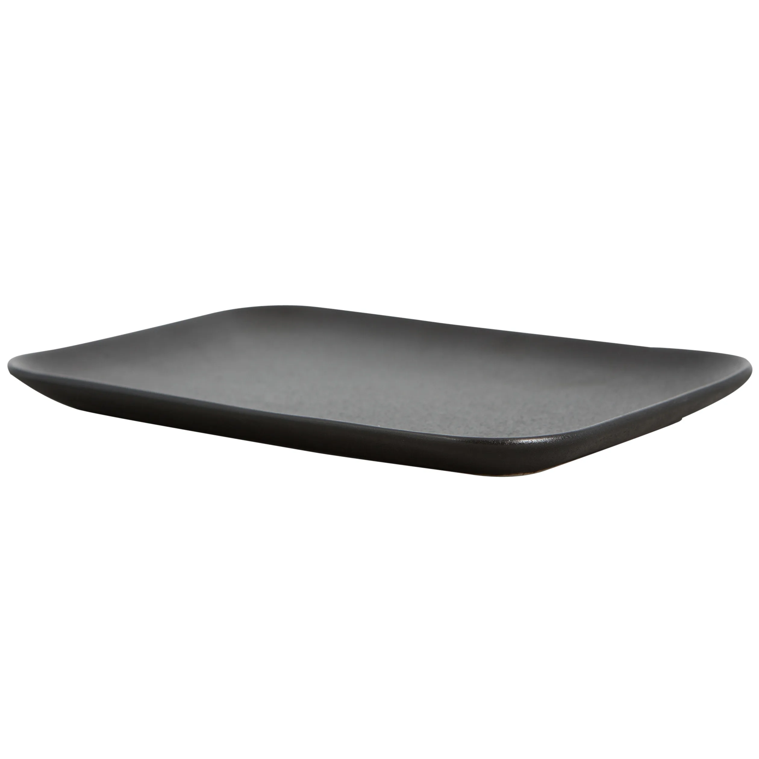 Byon バイオン Raw プレート ブラック 27cm 2枚セット 北欧 食器 Byon | バイオン からのRaw ブラック 長方形 プレート - NordicNest.jp