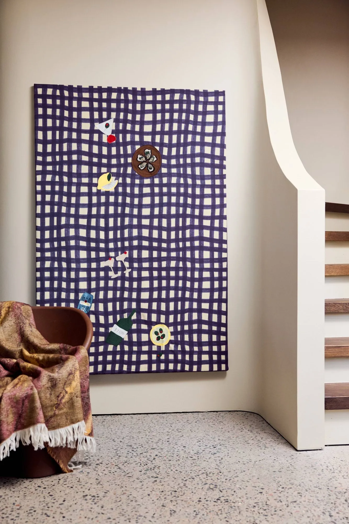 Sera テーブルクロス, Plum (purple), 150x280 cm Byon | バイオン