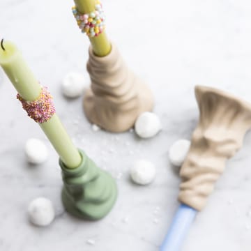 Soft アイスクリーム キャンドルスティック 10 cm - Beige - Byon | バイオン