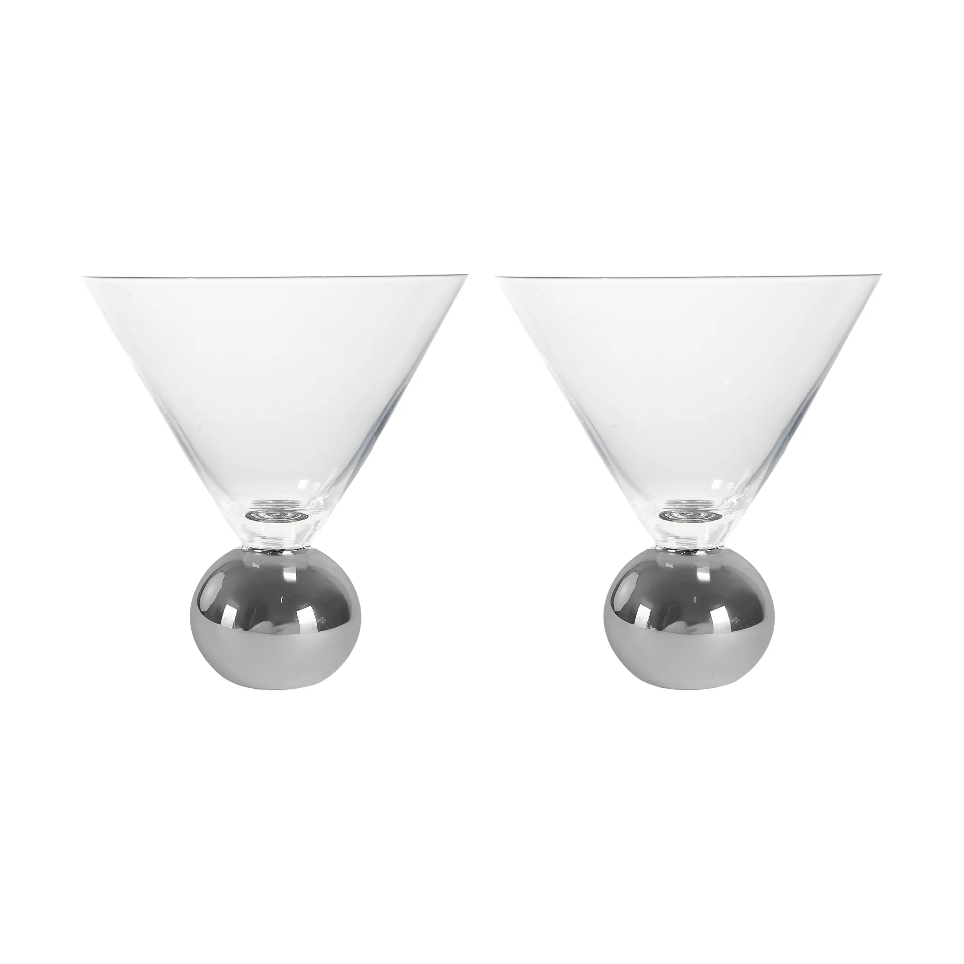 Spice グラス 24 cl 2本セット, Clear-silver Byon | バイオン
